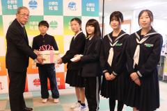 福祉学習備品の寄贈