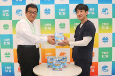 栄養補助食品タブレットの寄贈